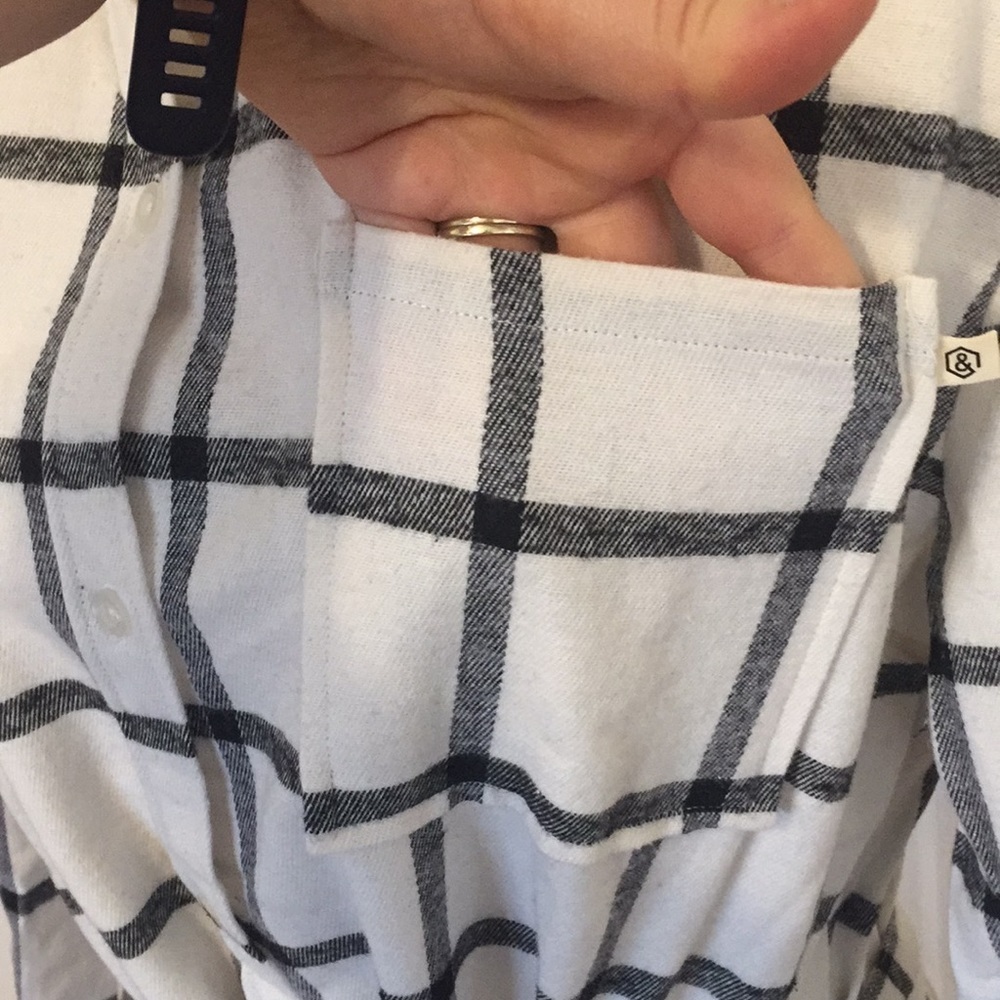 XS/S/M/XL Agnes & Dora Flannel Shirt Dress FF41 - Picture 6 of 7
